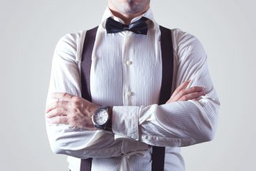 Bow tie businessman